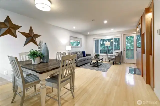 Warm bamboo floors
