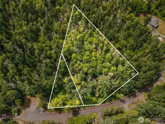 1.55 acre parcel also available. Purchase both for a nearly 2 acre homesite.