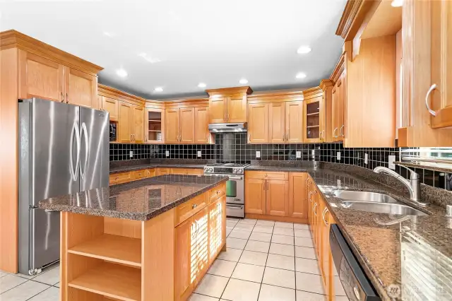 Kitchen with dining area