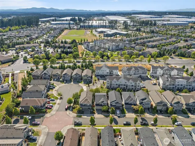 Established neighborhood with sidewalks for evening walks and staying active.