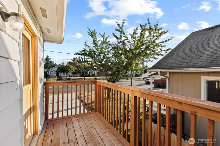 Deck off Dinning Rm