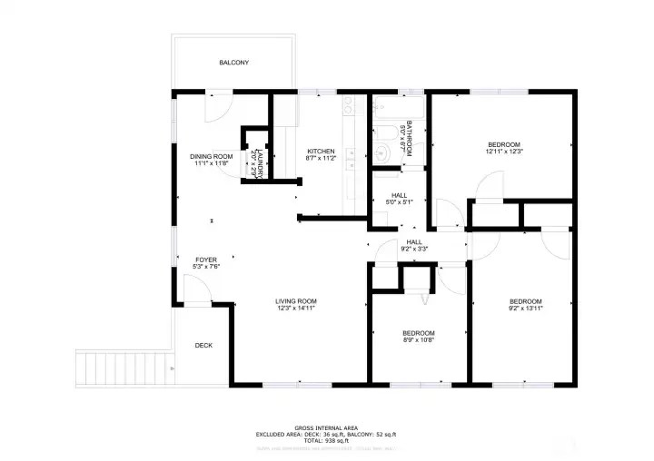 Top Flr Plan - Unit A