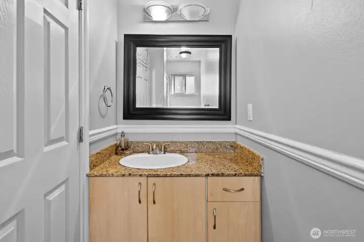 downstairs full bathroom