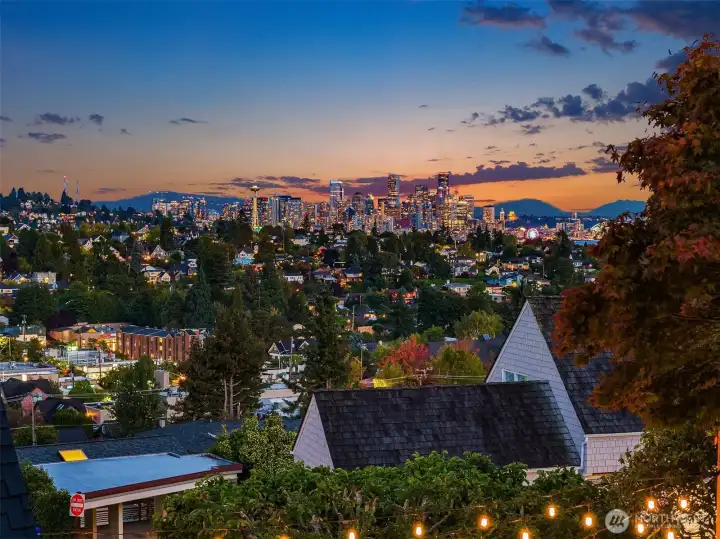 When the sun goes down, the views get even better!