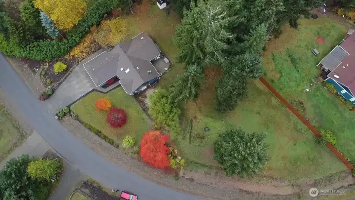 On almost 3/4 of an acre