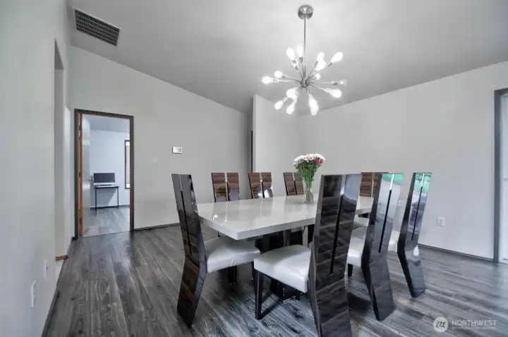 Mid century modern inspired Sputnik light