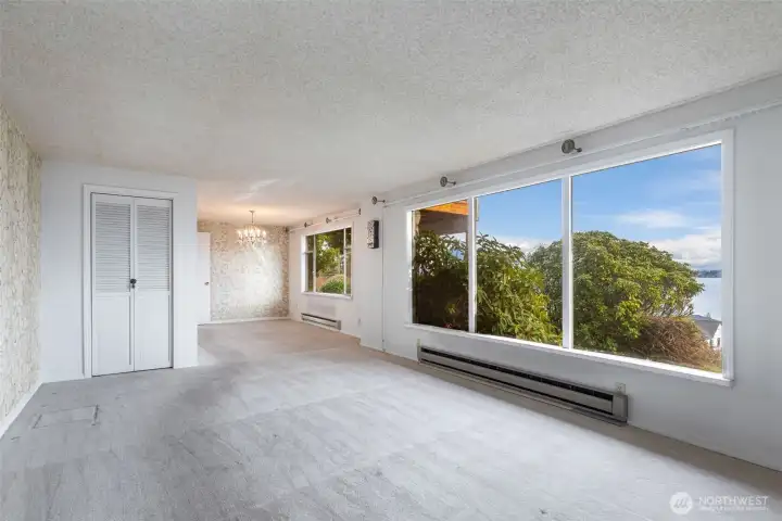 Looking toward the dining room
