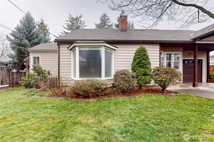 Bay Window in Living Room