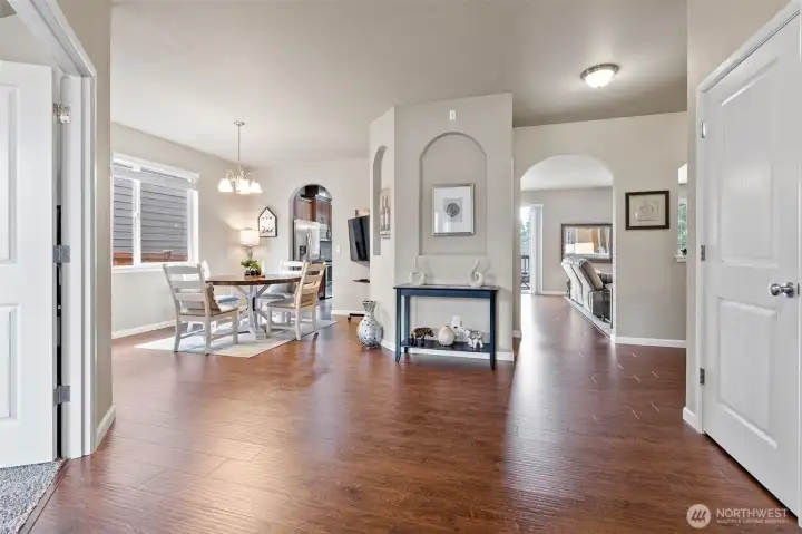 A look as you enter through front door.