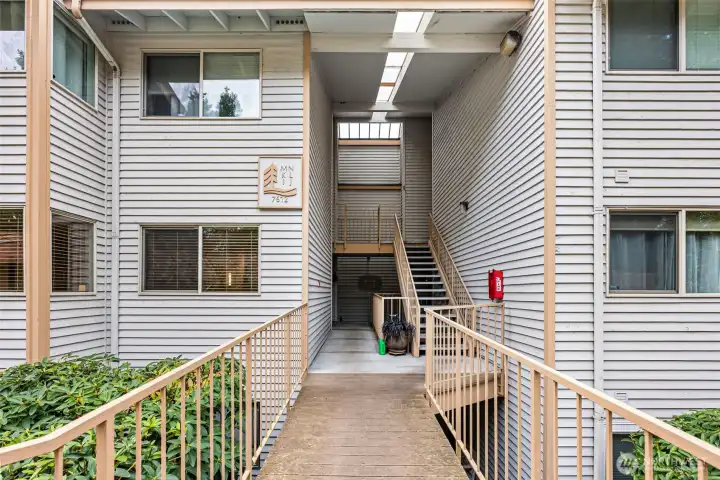 and a walkway . .. .