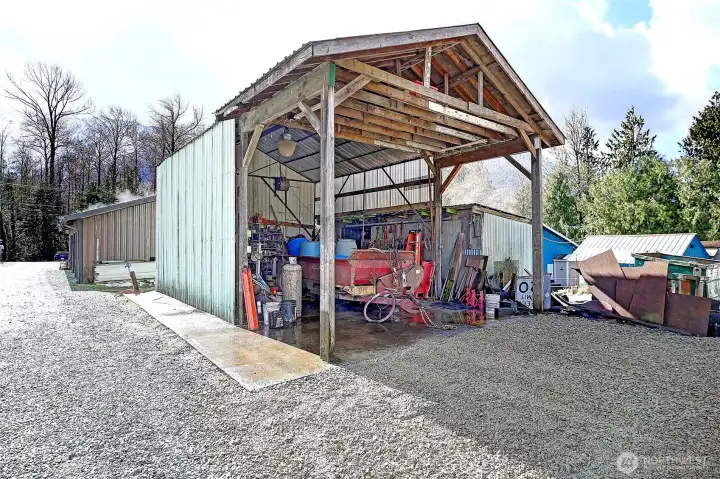 Farm mechanic shop area