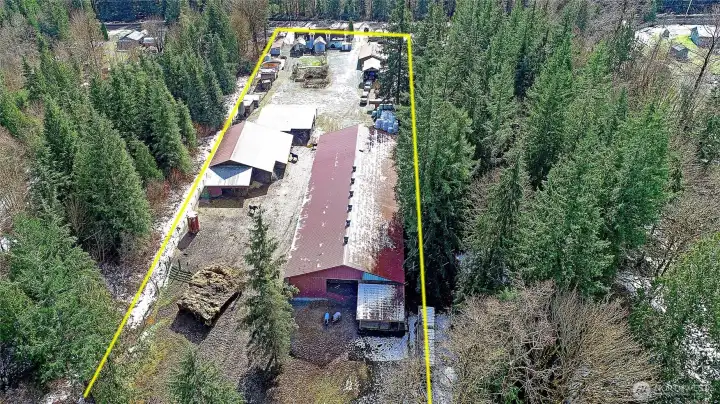 Farm from above