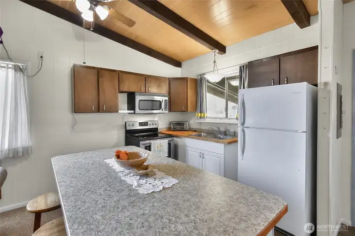 Kitchen with Seating Bar