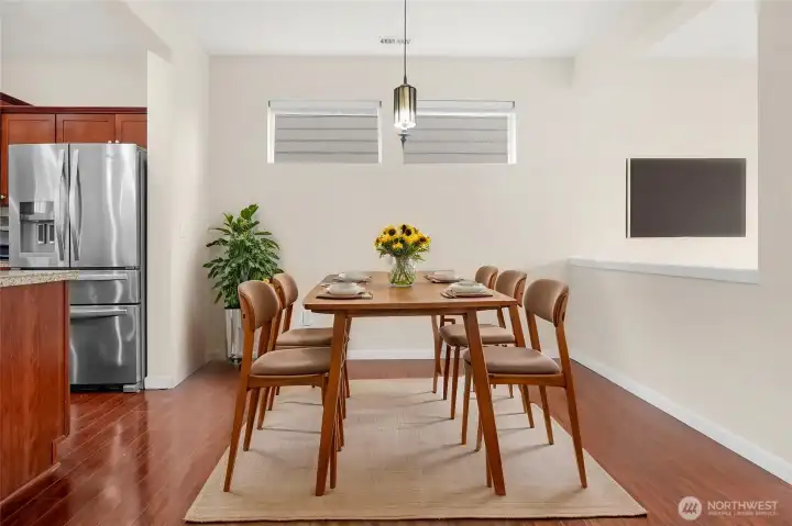 Dining room - Virtually staged