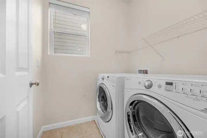 Main floor laundry