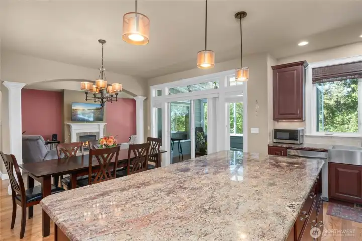 Beautiful large island...