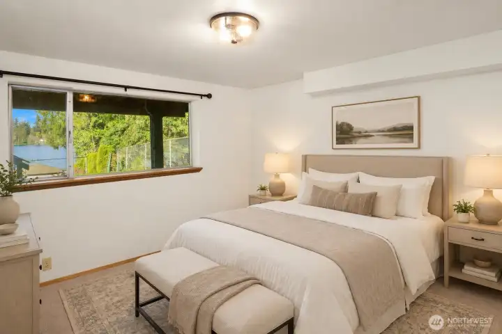 Virtually staged with AI