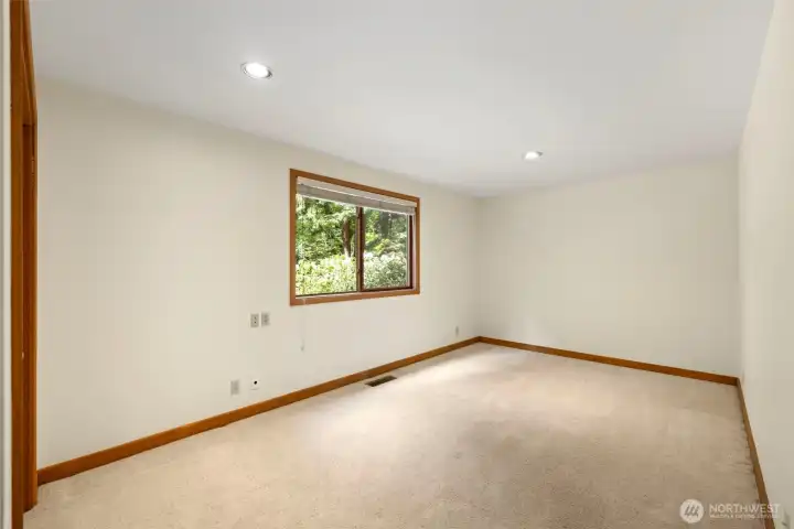 Generous Bedrooms.