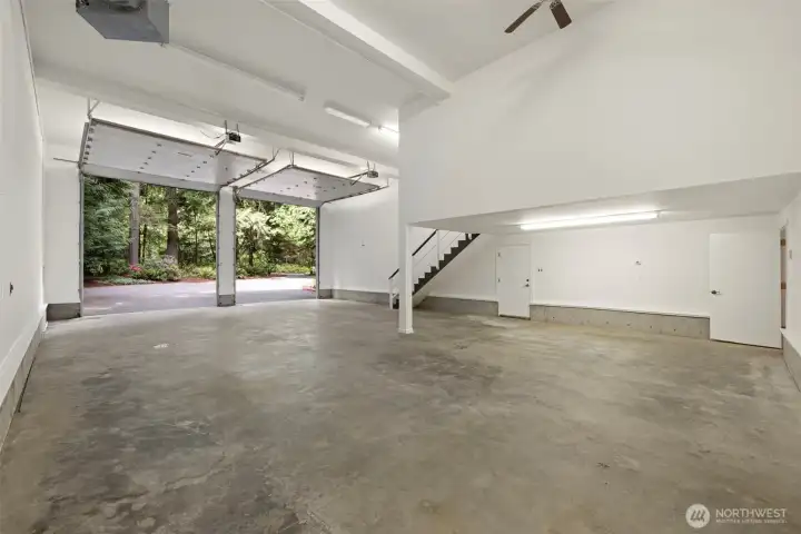 Oversized Twin RV Garage.