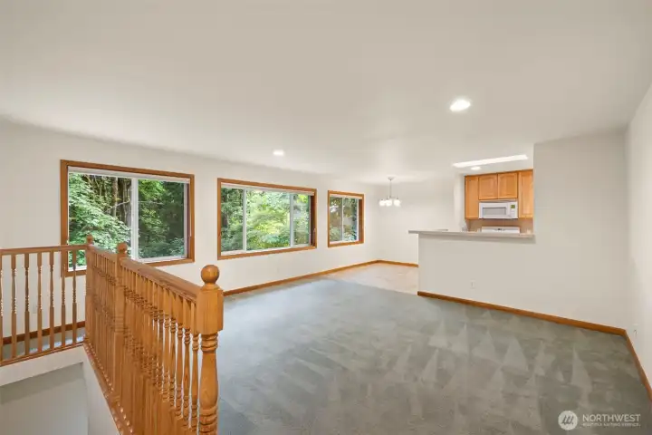 Top Floor One Bedroom Apartment.