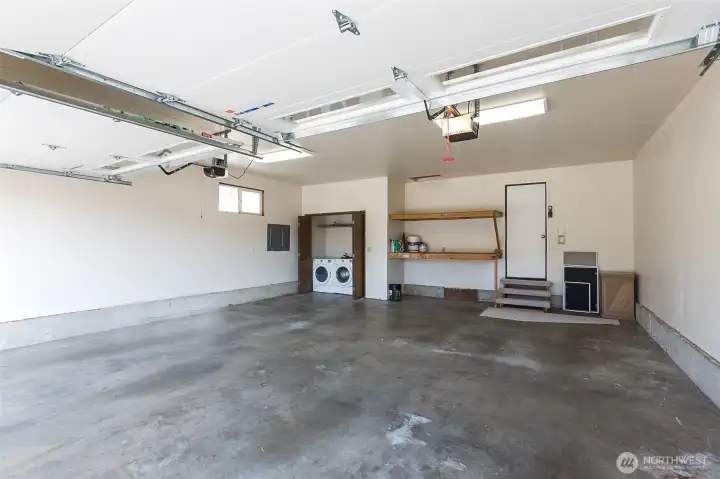 Attached garage