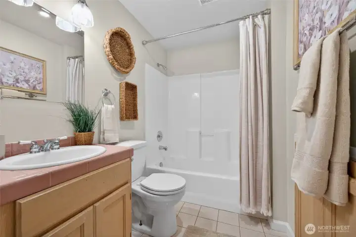 Downstairs full bath