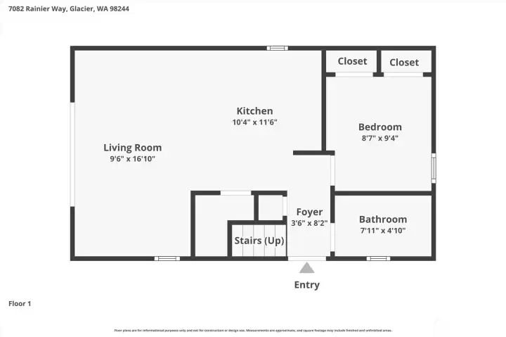 Main floor plan.