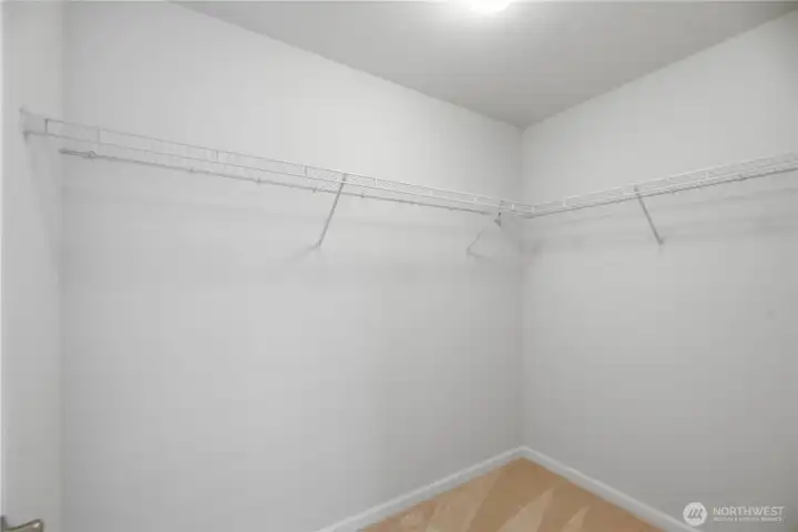 Bedroom 3 walk in closet