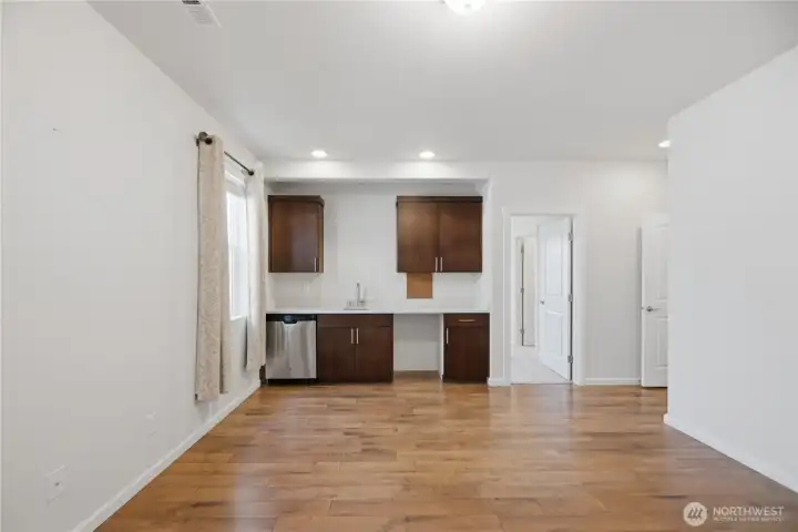 Kitchenette on main floor