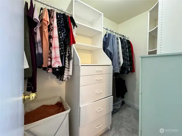 Walk in Closet in Primary Bedroom