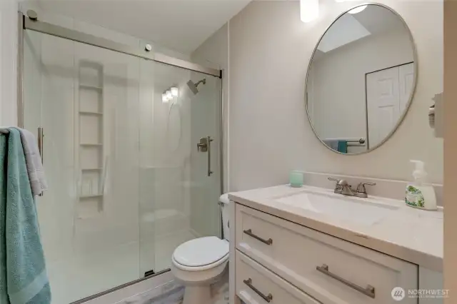 Updated bathroom