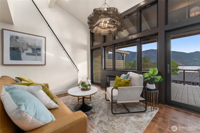 Staged condo E4 shown, similar to C3. Furniture and decor not included.