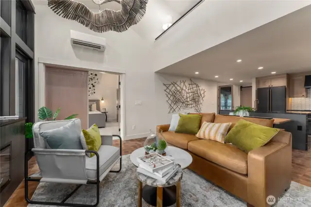 Staged condo E4 shown, similar to C3. Furniture and decor not included.