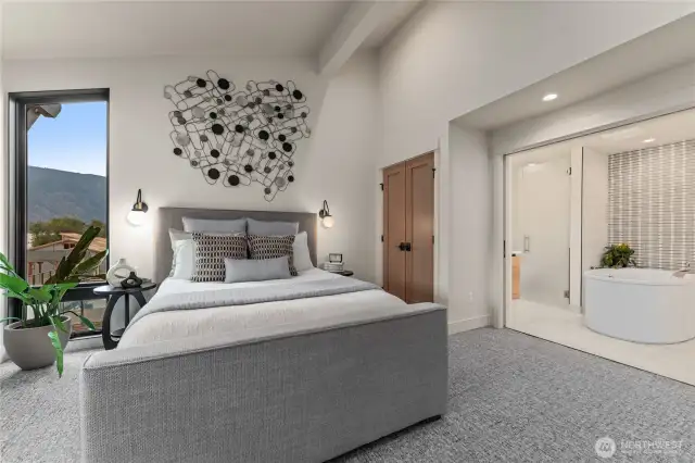 Staged condo E4 shown, similar to C3. Furniture and decor not included.