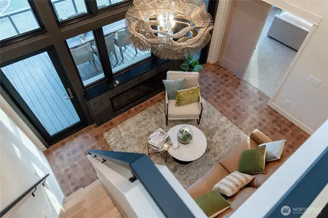 Staged condo E4 shown, similar to C3. Furniture and decor not included.