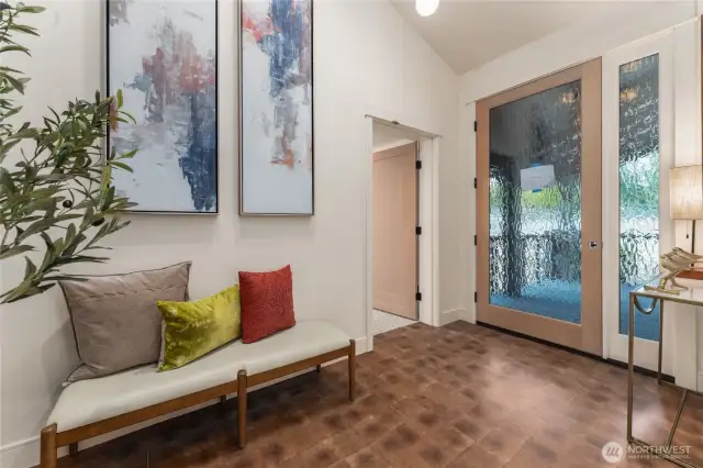 Staged condo E4 shown, similar to C3. Furniture and decor not included.