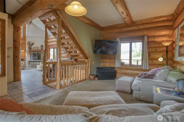 Extra seating space/ living room