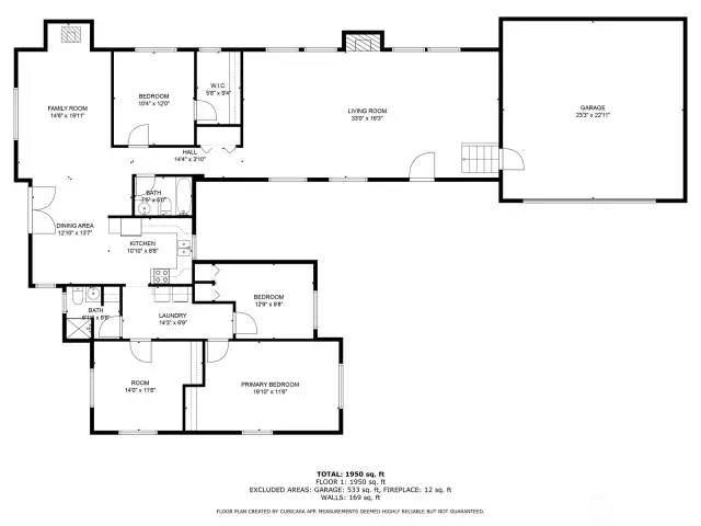 Generous living areas and ample storage. Ideal setup for an Adult Family Home operation.
