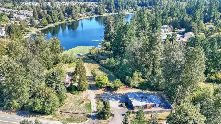 Rare waterfront opportunity on Shady Lake with income potential! This home offers the perfect balance of lake living & convenience, w/peaceful water views right from your expansive back deck. Imagine mornings spent watching the sunrise over the lake, or evenings relaxing w/the calming nature all around you. Shady Lake is a hidden gem in Renton, offering year-round recreation such as kayaking, fishing & birdwatching, while still being just minutes from shops, dining & major commuter routes. Inside, the home provides a spacious & inviting layout upstairs for your everyday, while the lower level can easily be rented out. Whether you’re looking for a permanent residence or a weekend retreat, this property delivers a lifestyle of relaxation!