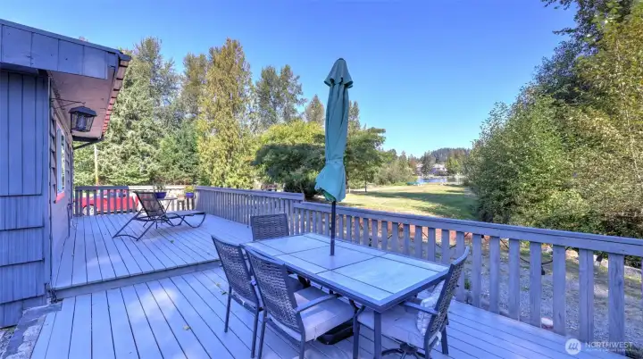 Outdoor living at its best with space for lounging and entertaining