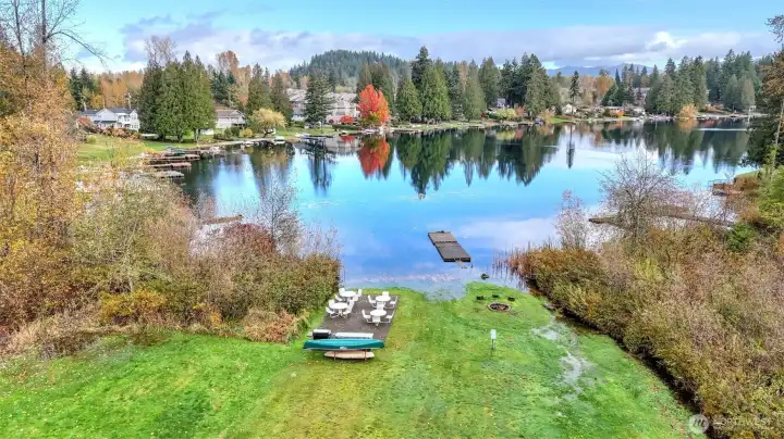 This sprawling lot offer room for your own little garden or homestead, space to grow, all the outdoor activities, lake life and so much more!