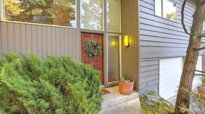 A warm welcome awaits—step through this inviting entry into your new home.