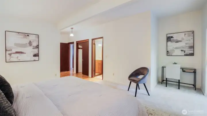 Simple, functional design with space to personalize your daily routine.