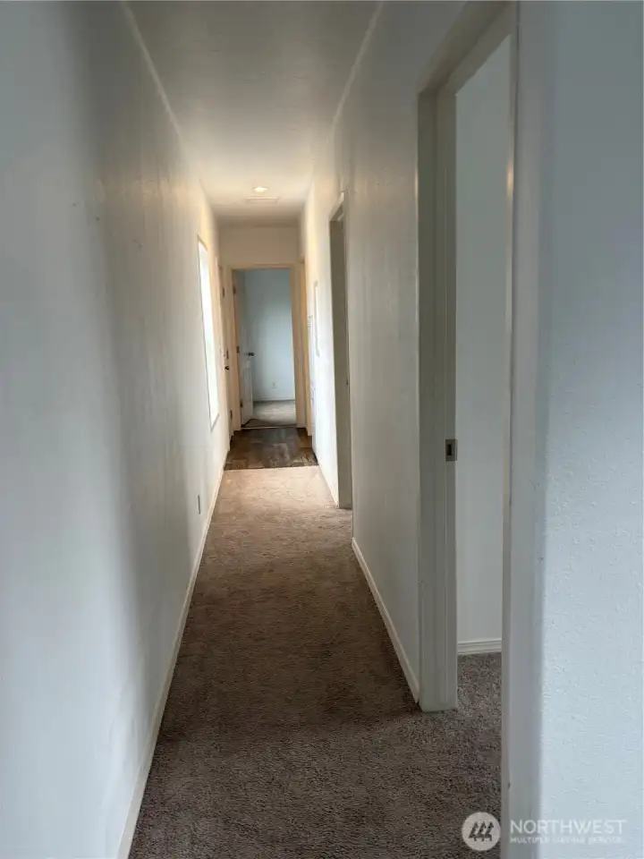 Double paned vinyl windows throughout.