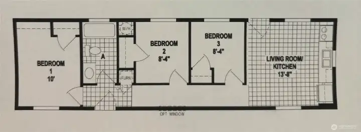 Map of the floor plan.