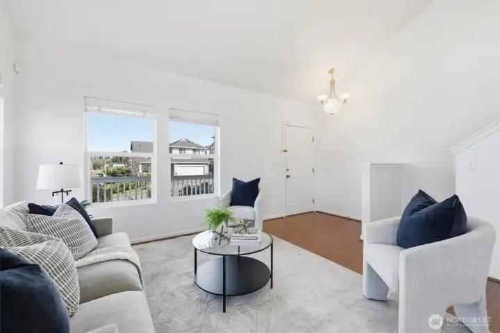 Living room (staged)