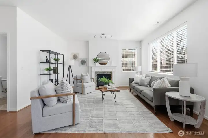 Family room (staged)