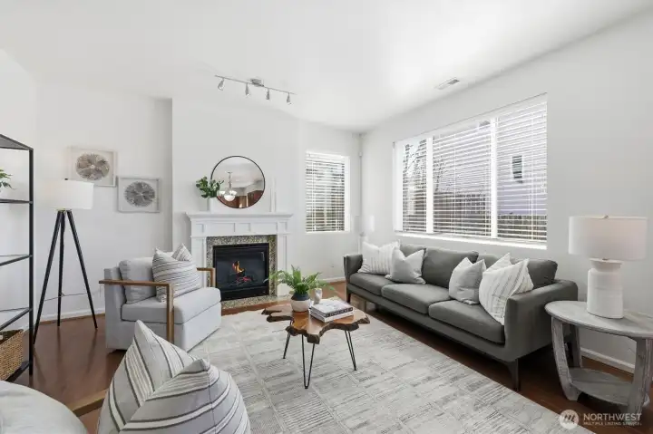 Family room (staged)