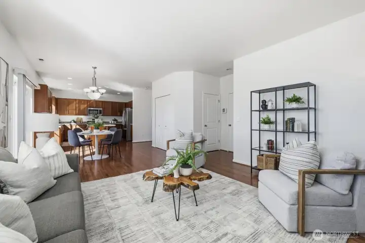 Family room (staged)