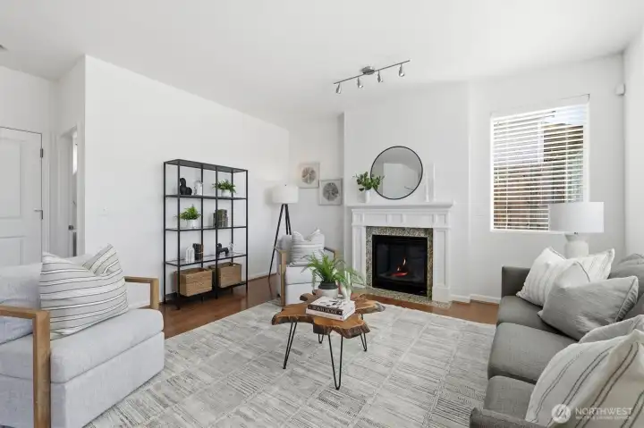 Family room (staged)